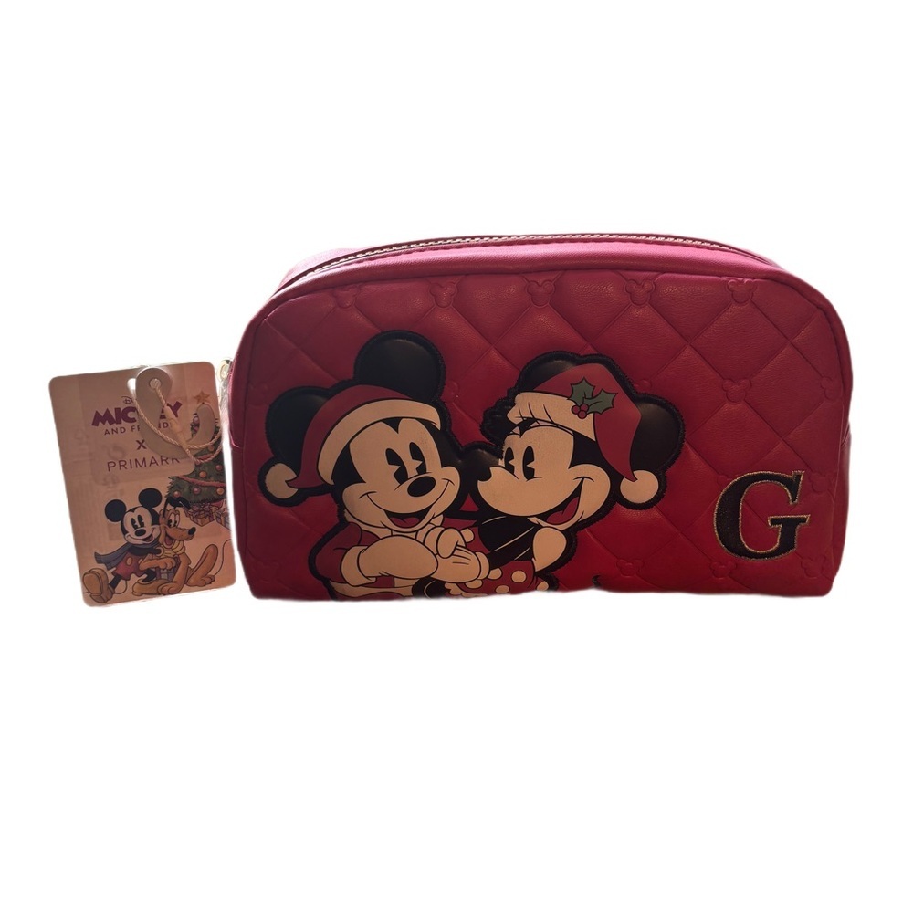 Primark‎ Disney Mickey & Minnie Mouse Christmas Cosmetic Bag